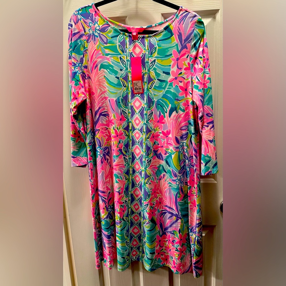 Lilly Pulitzer NWT Ophelia Dress Multi size XL-beautiful-006225